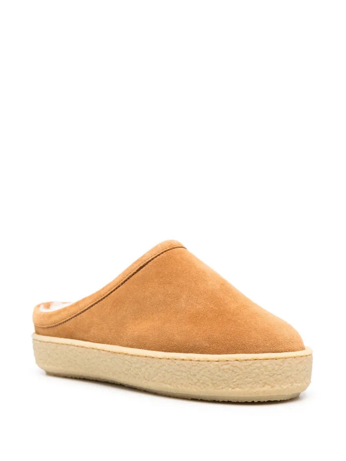ISABEL MARANT Fozee suede flatform mules - Brown - 画像2