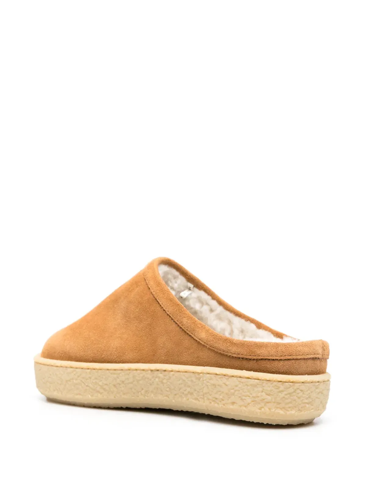 ISABEL MARANT Fozee suede flatform mules - Brown - 画像3