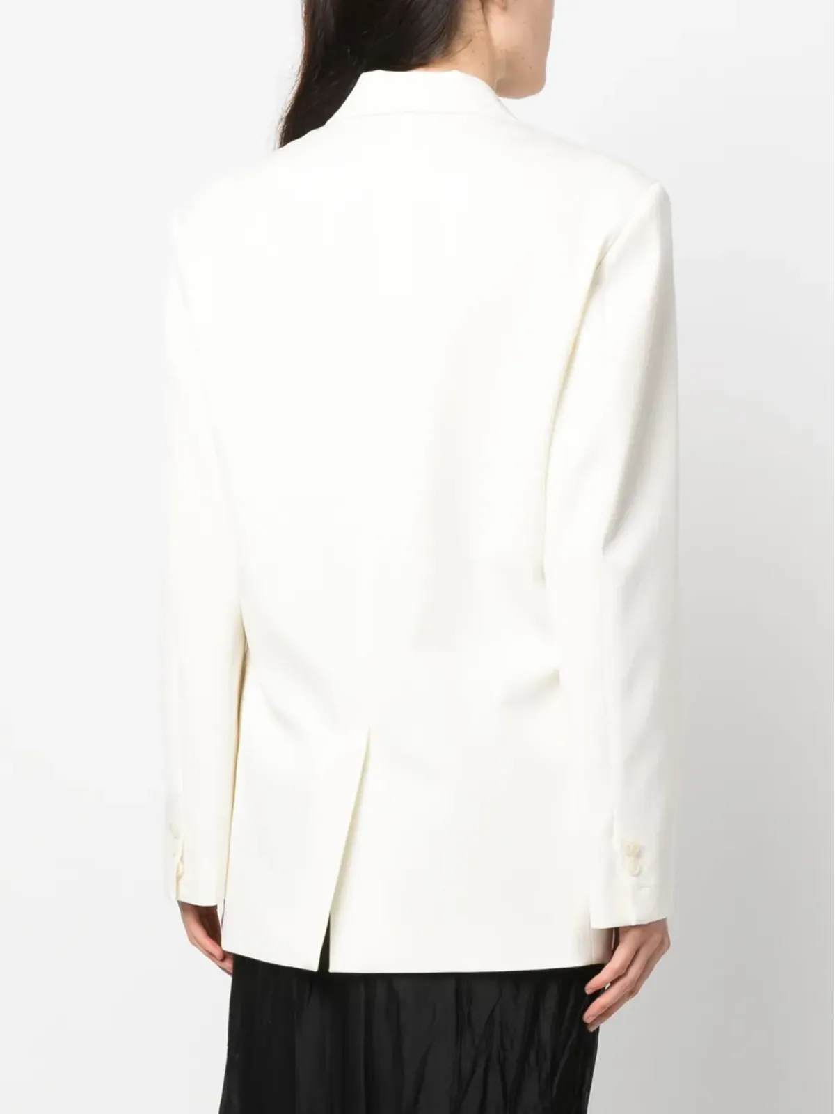 MM6 Maison Margiela アシンメトリック ダブルブレスト ブレザー - 画像4