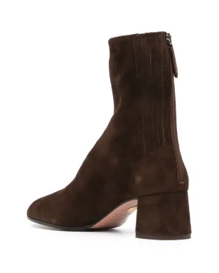 Aquazzura Saint Honore スエード アンクルブーツ - サムネイル3