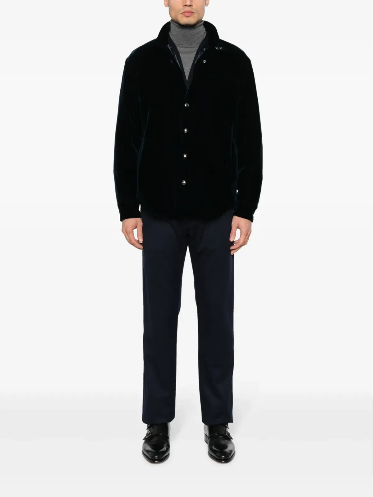 Giorgio Armani ストレートレッグカシミアパンツ - 画像2
