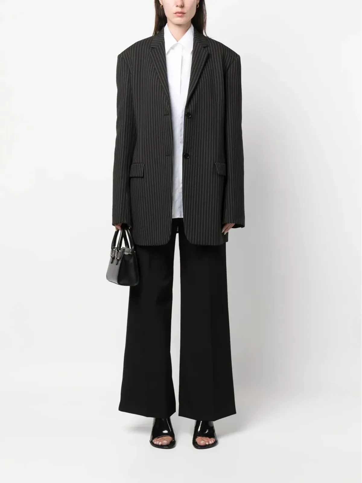 Lanvin ワイドレッグ テーラードパンツ - 画像2