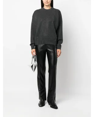 Alexander Wang ラインストーン装飾のウールニット（グレー） - サムネイル2
