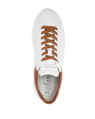 Hogan レースアップレザースニーカー - サムネイル4