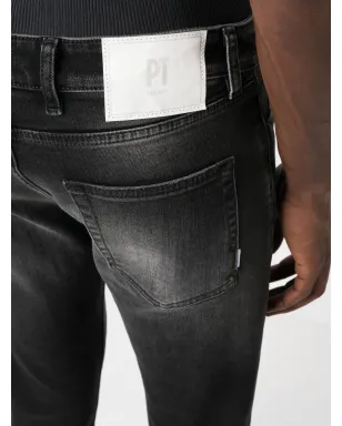 PT Torino ロゴパッチ付きスキニージーンズ - サムネイル5