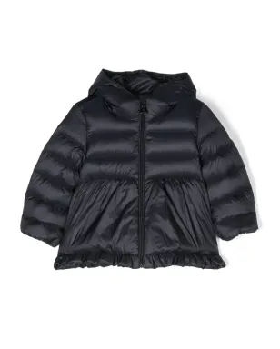 Moncler Enfant キルテッドフード付きダウンジャケット - サムネイル1