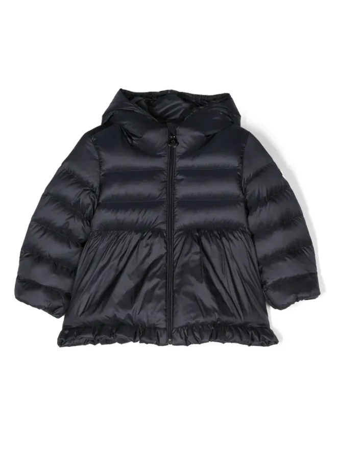 Moncler Enfant Moncler Enfant キルテッドフード付きダウンジャケットの商品画像