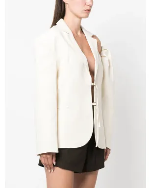 Jacquemus La veste Galliga アシンメトリック ブレザー - サムネイル3