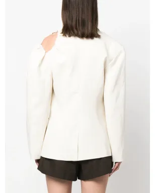 Jacquemus La veste Galliga アシンメトリック ブレザー - サムネイル4