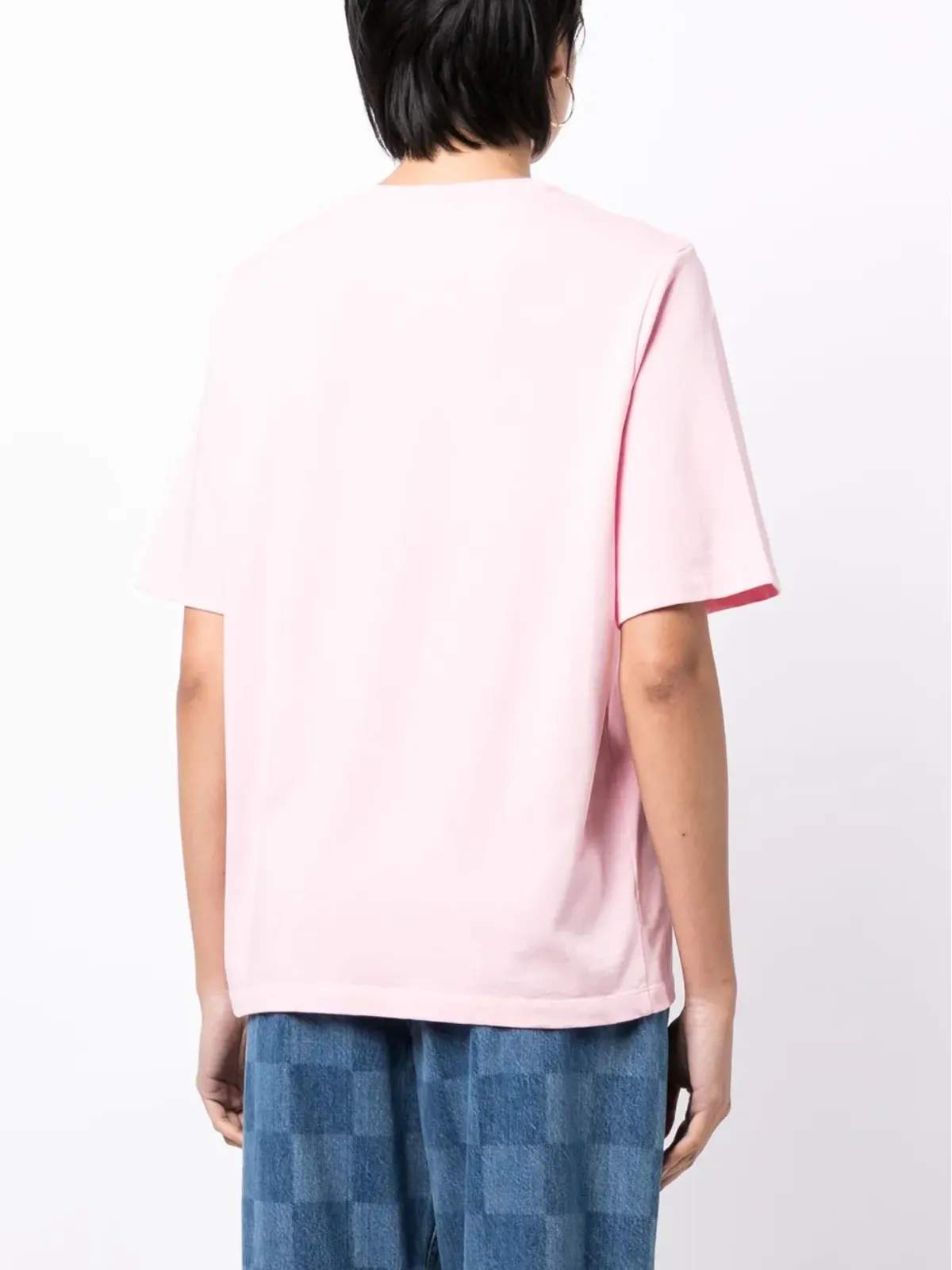 Maison Kitsuné ロゴプリント コットン Tシャツ - 画像4