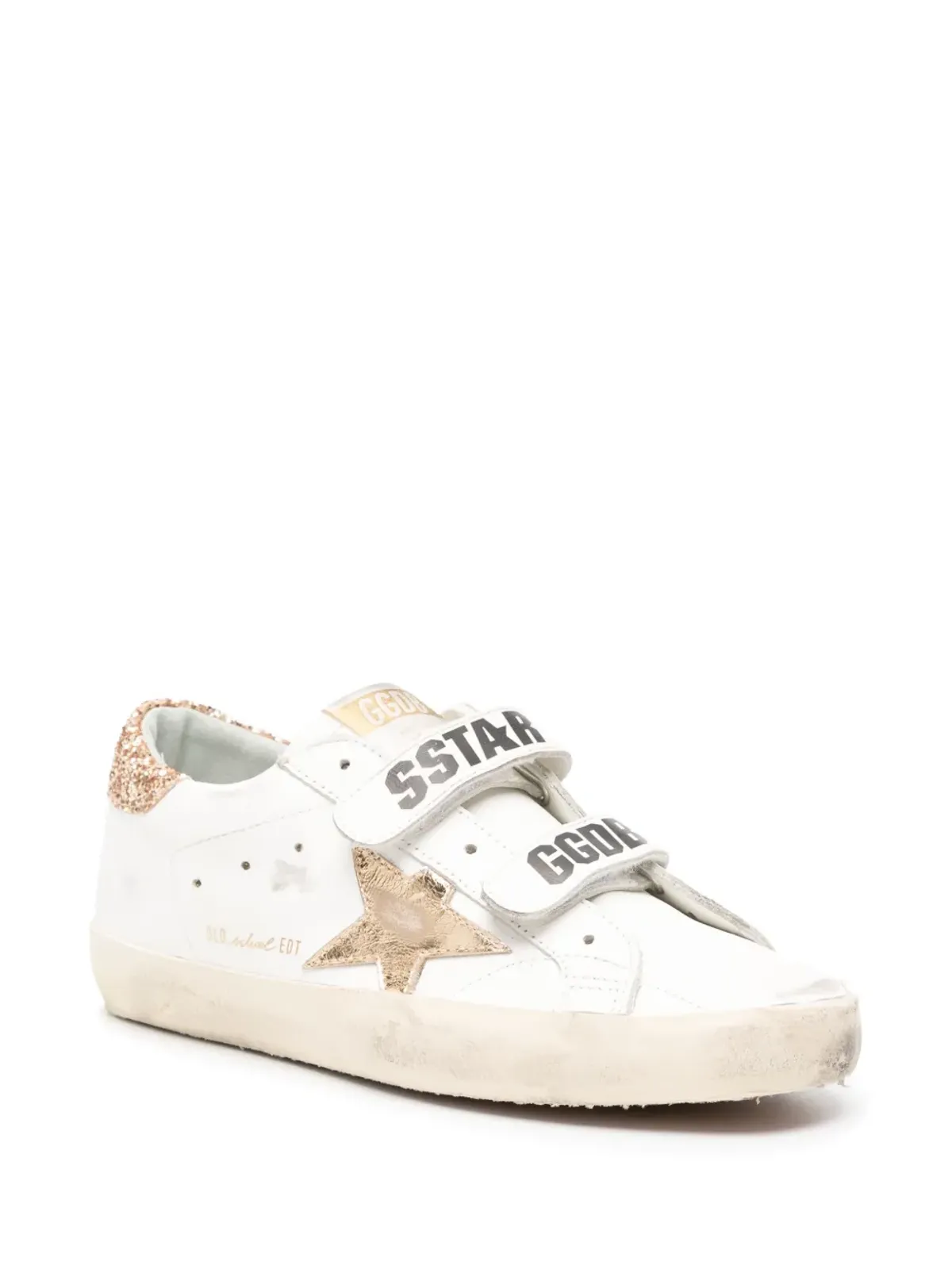 Golden Goose Old School レザー・スニーカー - White - 画像2