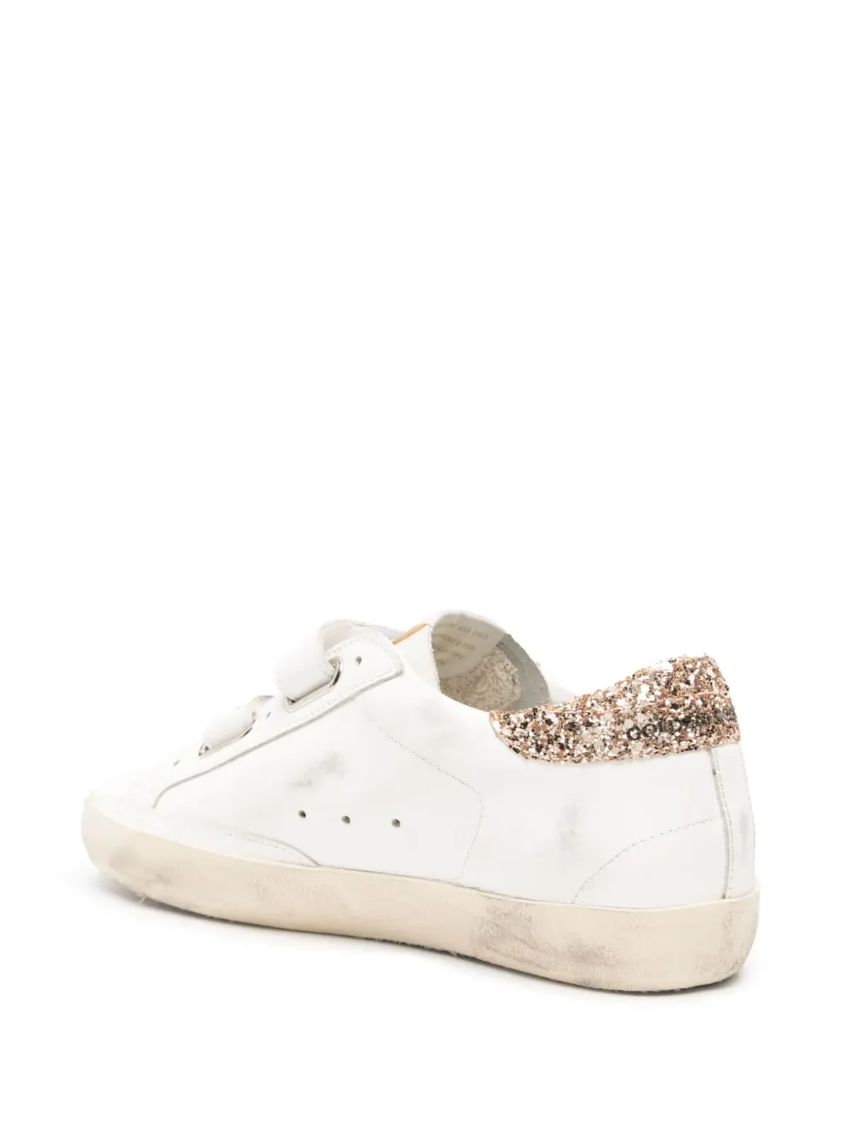 Golden Goose Old School レザー・スニーカー - White - 画像3
