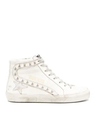 Golden Goose スライド ハイトップ レザースニーカー - サムネイル1