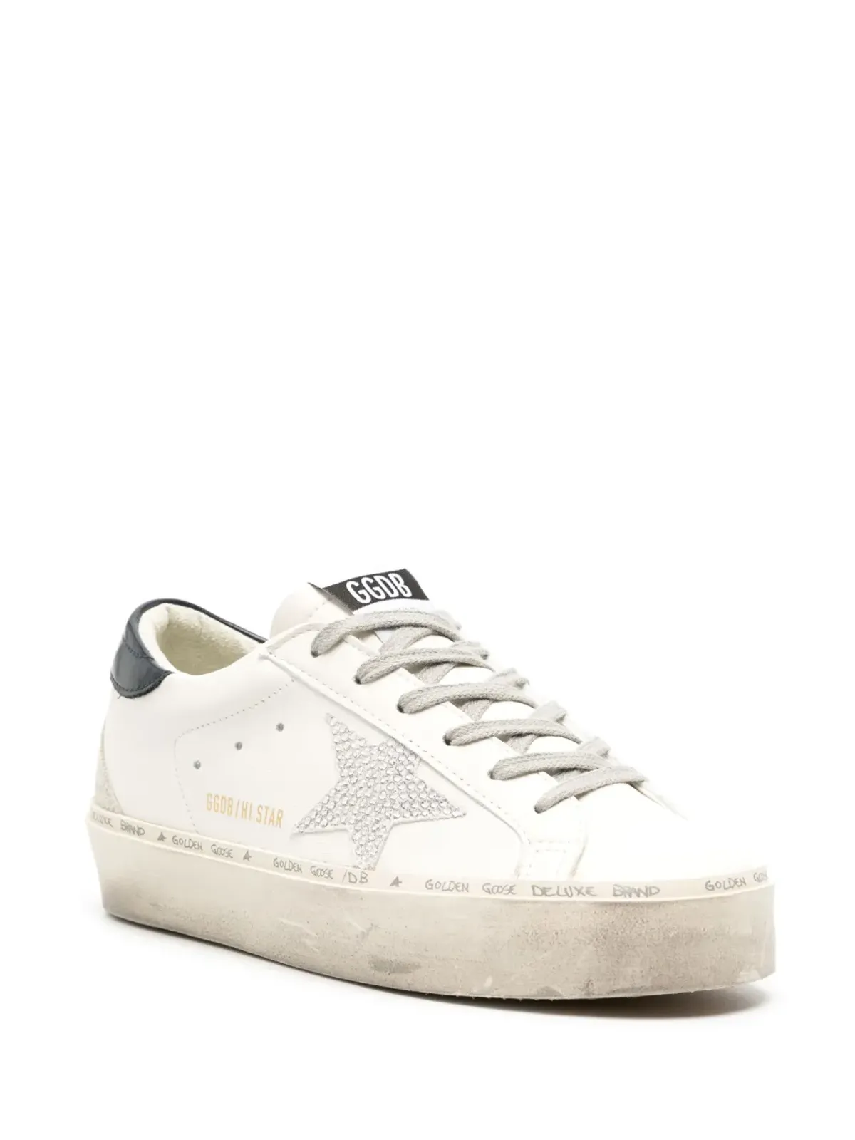 Golden Goose Hi Star レザー スニーカー - 画像2