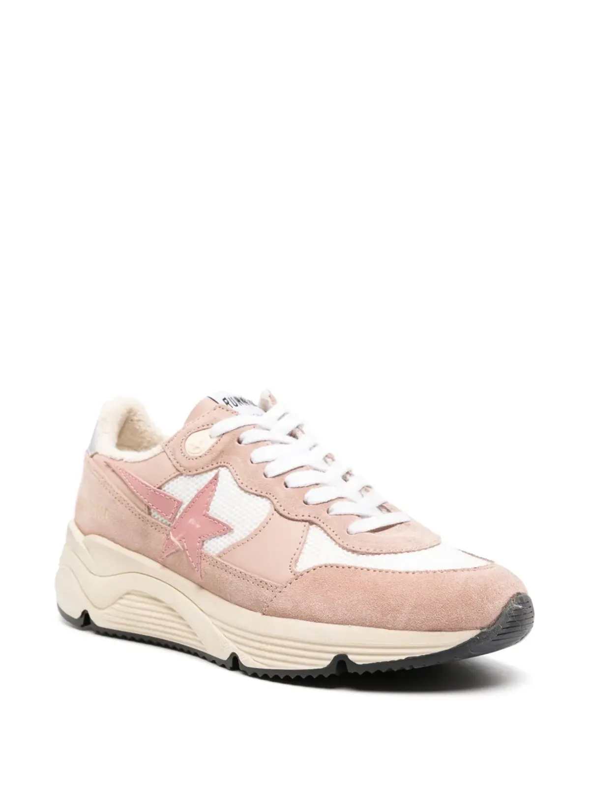 Golden Goose ランニングソール パネルドスニーカー ピンク - 画像2
