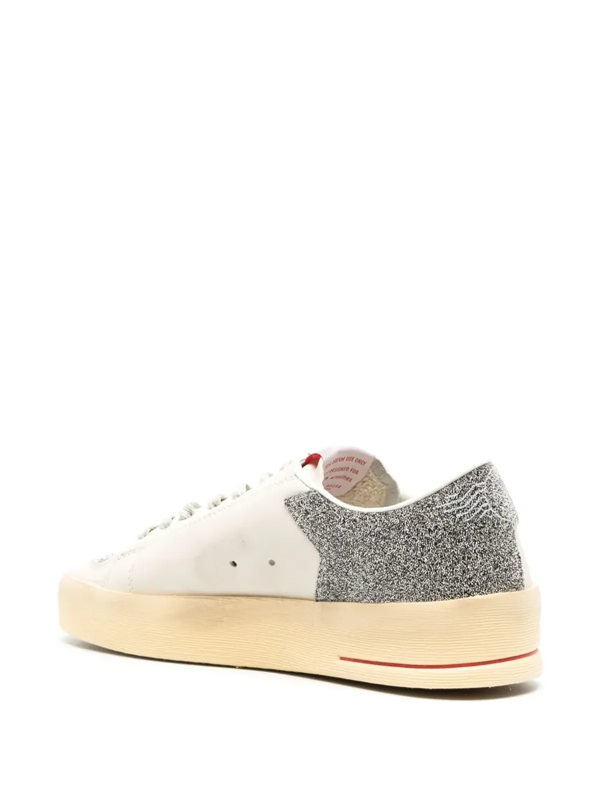 Golden Goose Stardan クリスタル装飾レザー スニーカー - 画像3