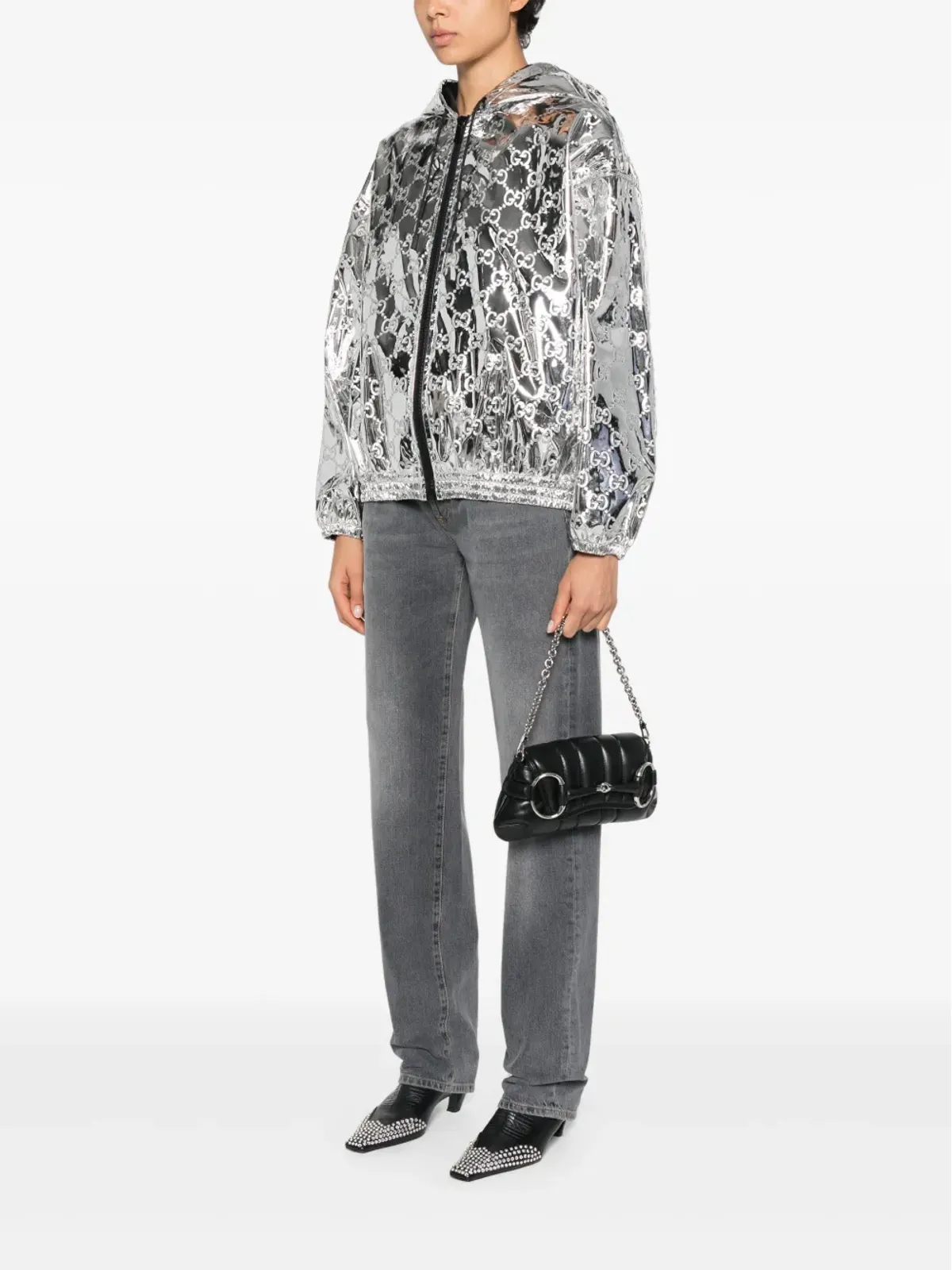 Gucci ホースビットチェーンショルダーバッグ - 画像2