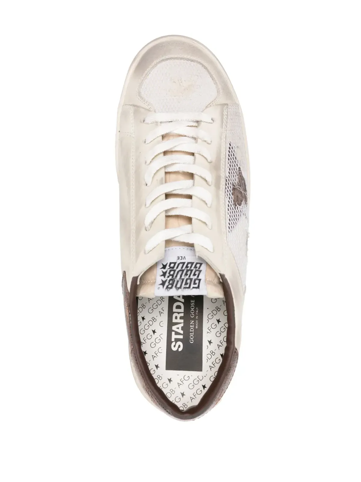 Golden Goose スターダン メッシュトリム スニーカー - 画像4