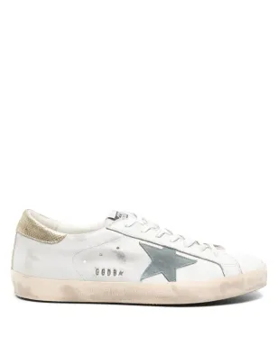 Golden Goose スーパースター メタリックトリム スニーカー - ホワイト - サムネイル1