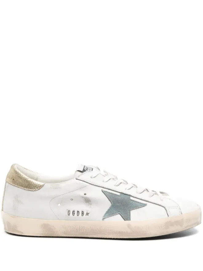 Golden Goose Golden Goose スーパースター メタリックトリム スニーカー - ホワイトの商品画像