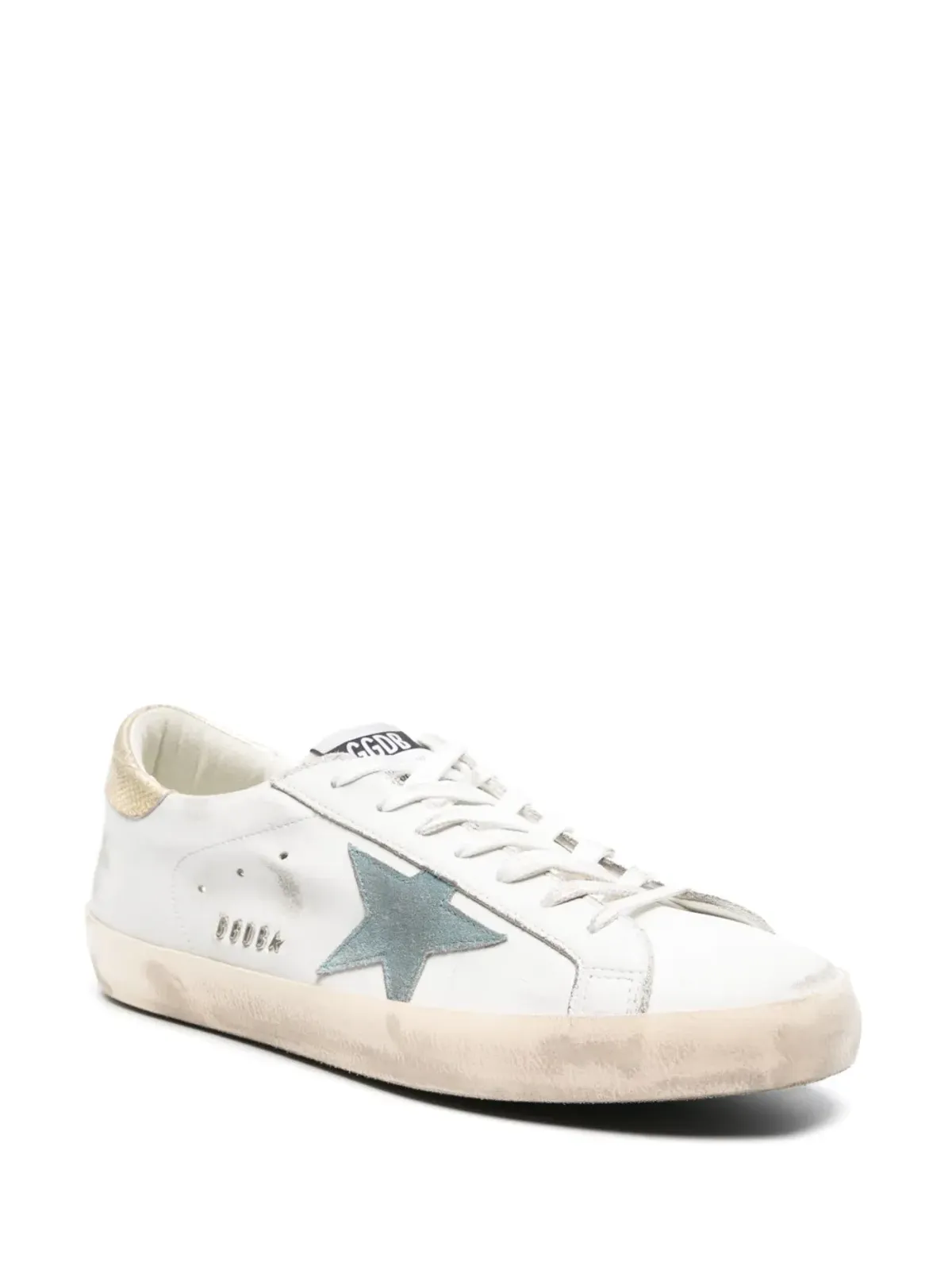 Golden Goose スーパースター メタリックトリム スニーカー - ホワイト - 画像2
