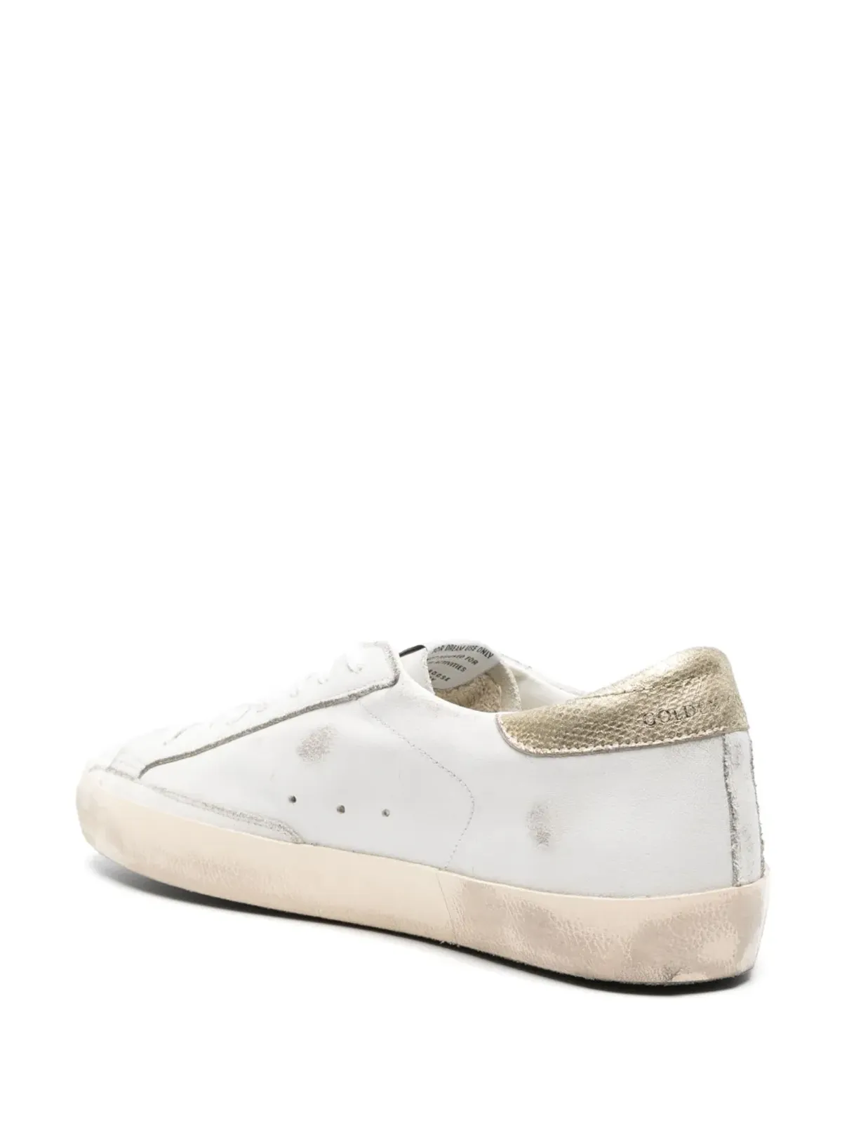 Golden Goose スーパースター メタリックトリム スニーカー - ホワイト - 画像4