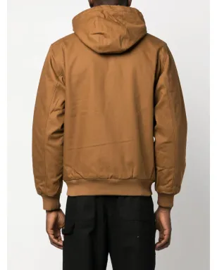 Carhartt WIP ロゴパッチ コットン フード付きジャケット - サムネイル4