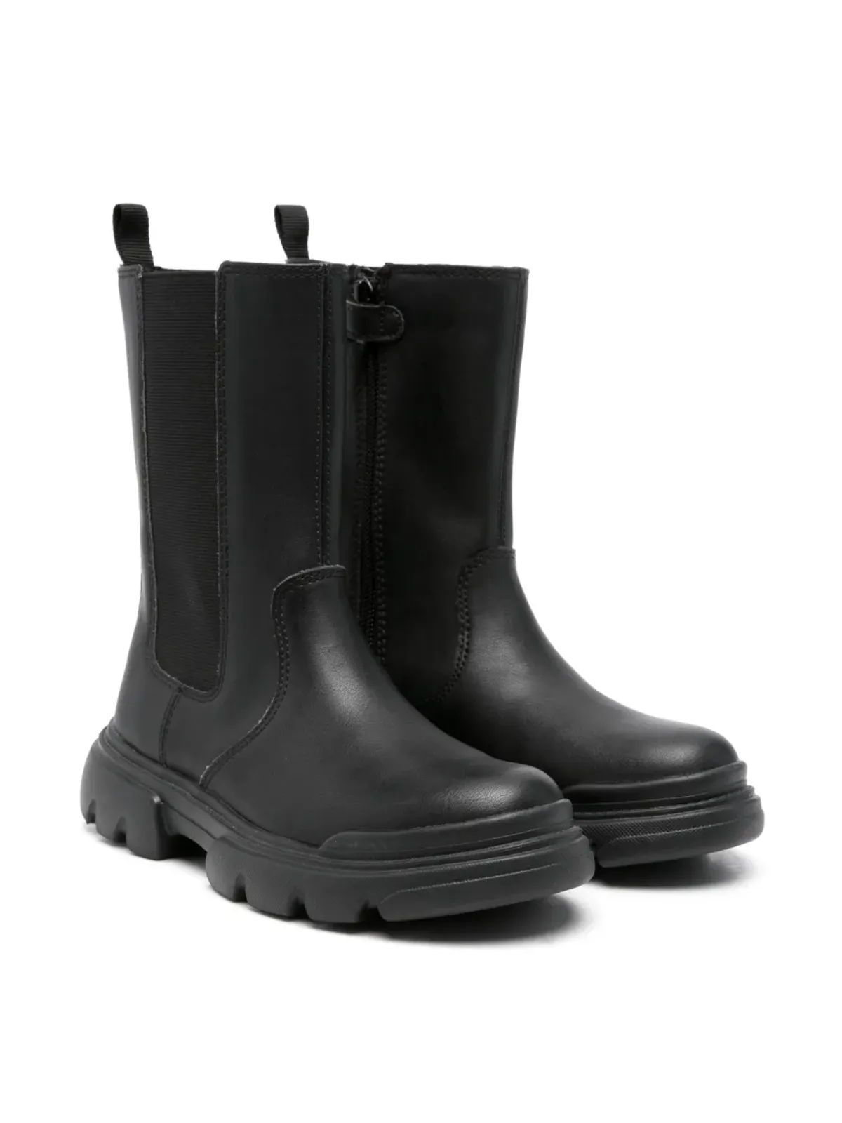 Geox Kids ジュネット チェルシーブーツ - Black - 画像1