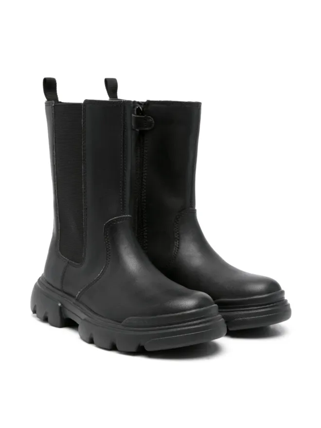 Geox Kids Geox Kids ジュネット チェルシーブーツ - Blackの商品画像