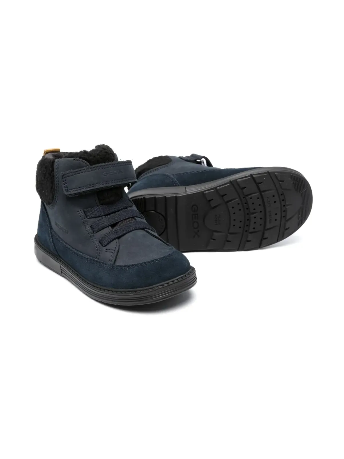 Geox Kids Hynde WPF タッチストラップスニーカー ブルー - 画像2
