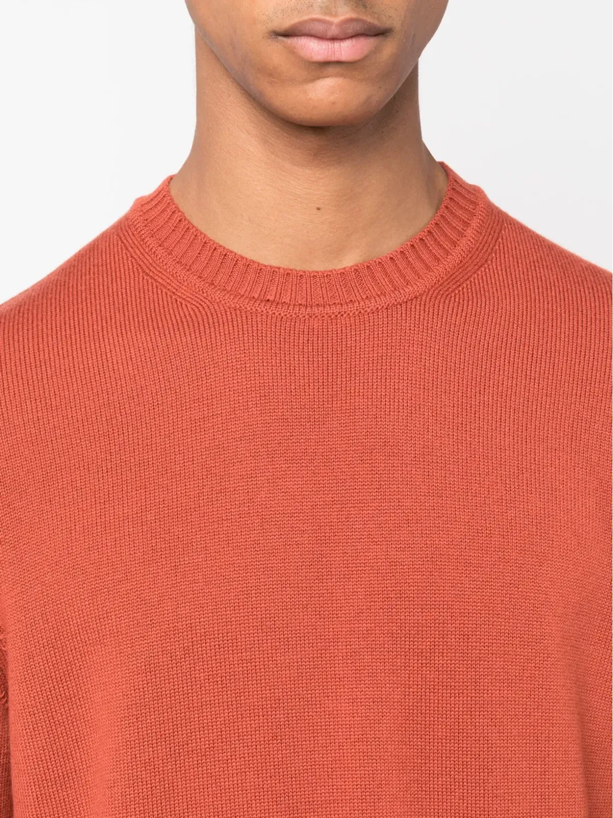 Emporio Armani 刺繍ロゴ ヴァージンウール ジャンパー - 画像5