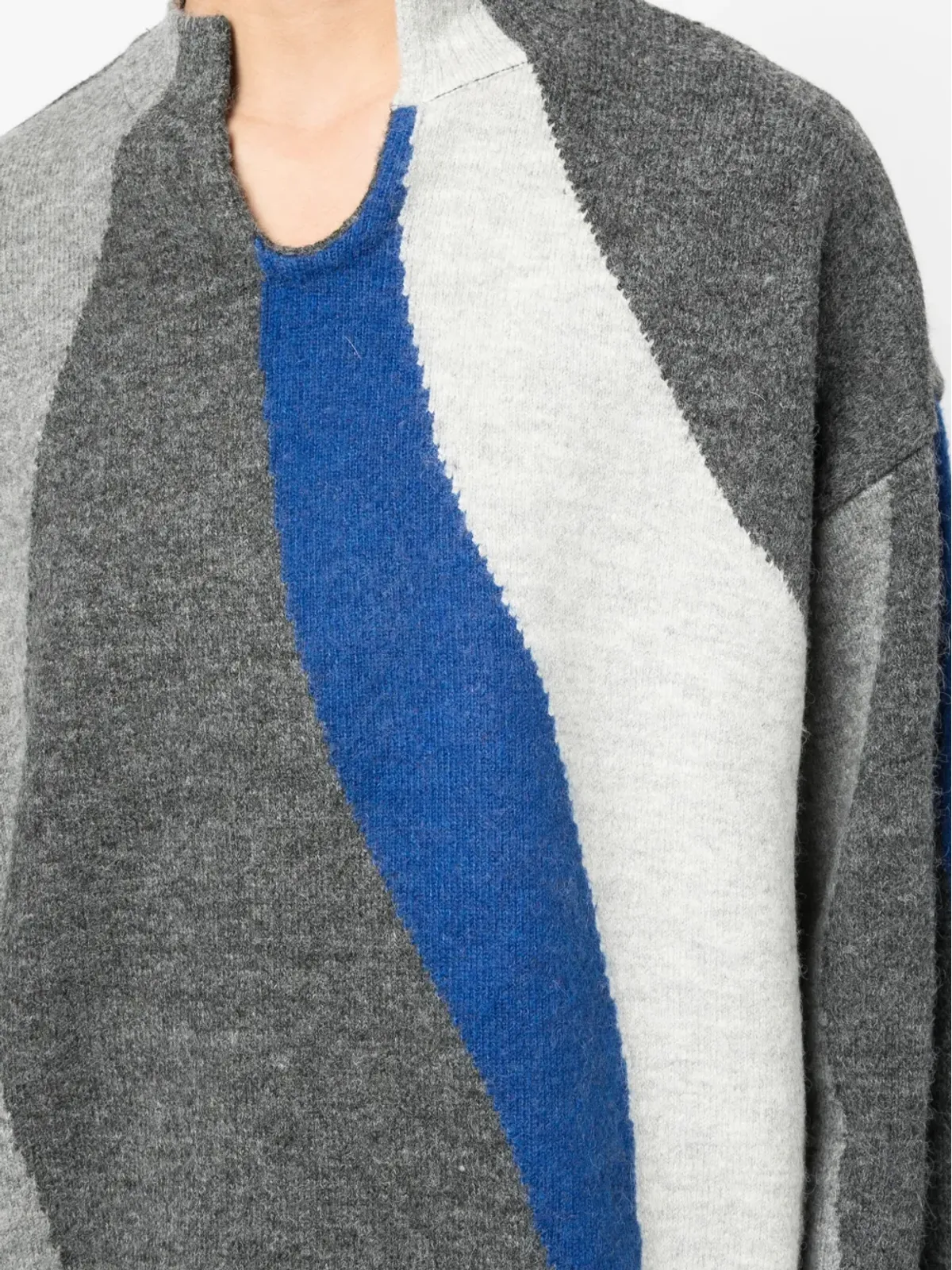 Ader Error ブラッシュドエフェクト ドロップショルダー ジャンパー - 画像5