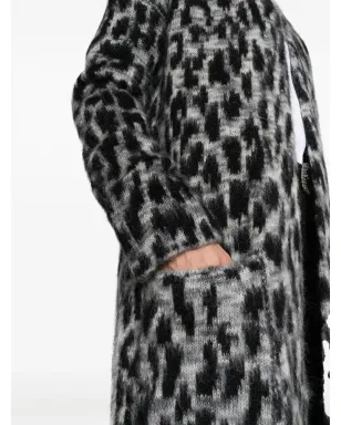 Zadig&Voltaire 豹柄カーディガンコート グレー - サムネイル5
