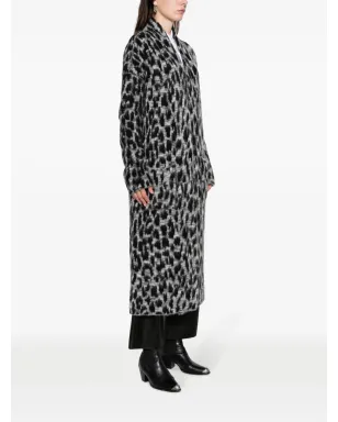 Zadig&Voltaire 豹柄カーディガンコート グレー - サムネイル3