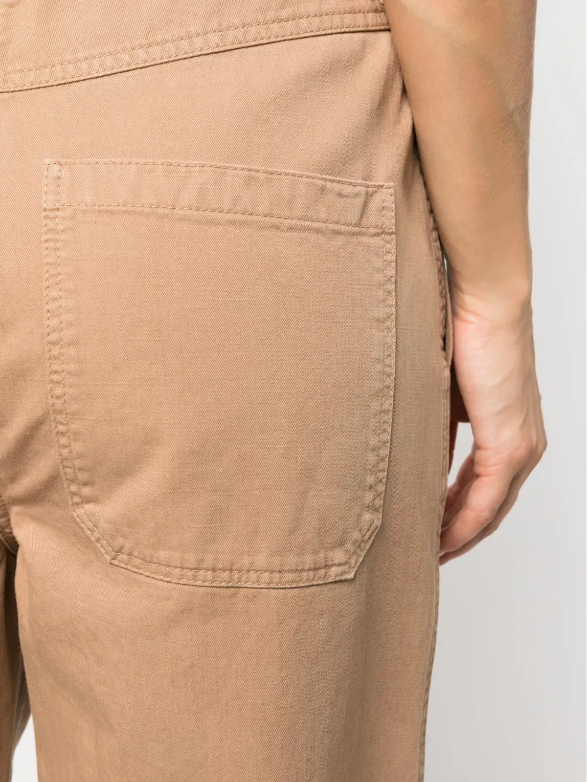 Burberry Branley ストレートレッグ コットンパンツ - 画像5