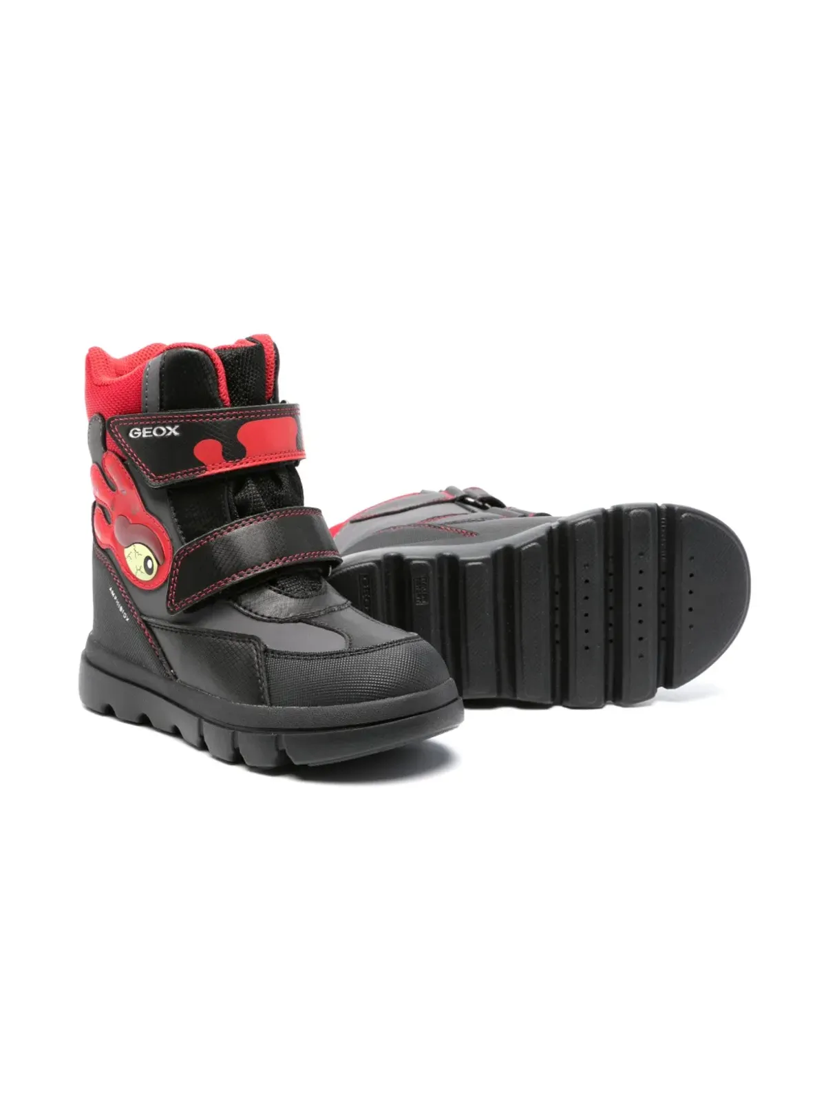 Geox Kids Willaboom touch-strap boots - Black - 画像2