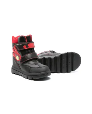 Geox Kids Willaboom touch-strap boots - Black - サムネイル2