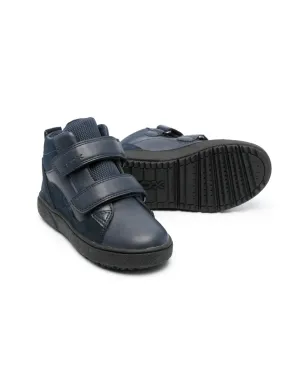 Geox Kids Theleven ABXパネルドスニーカー - Blue - サムネイル2