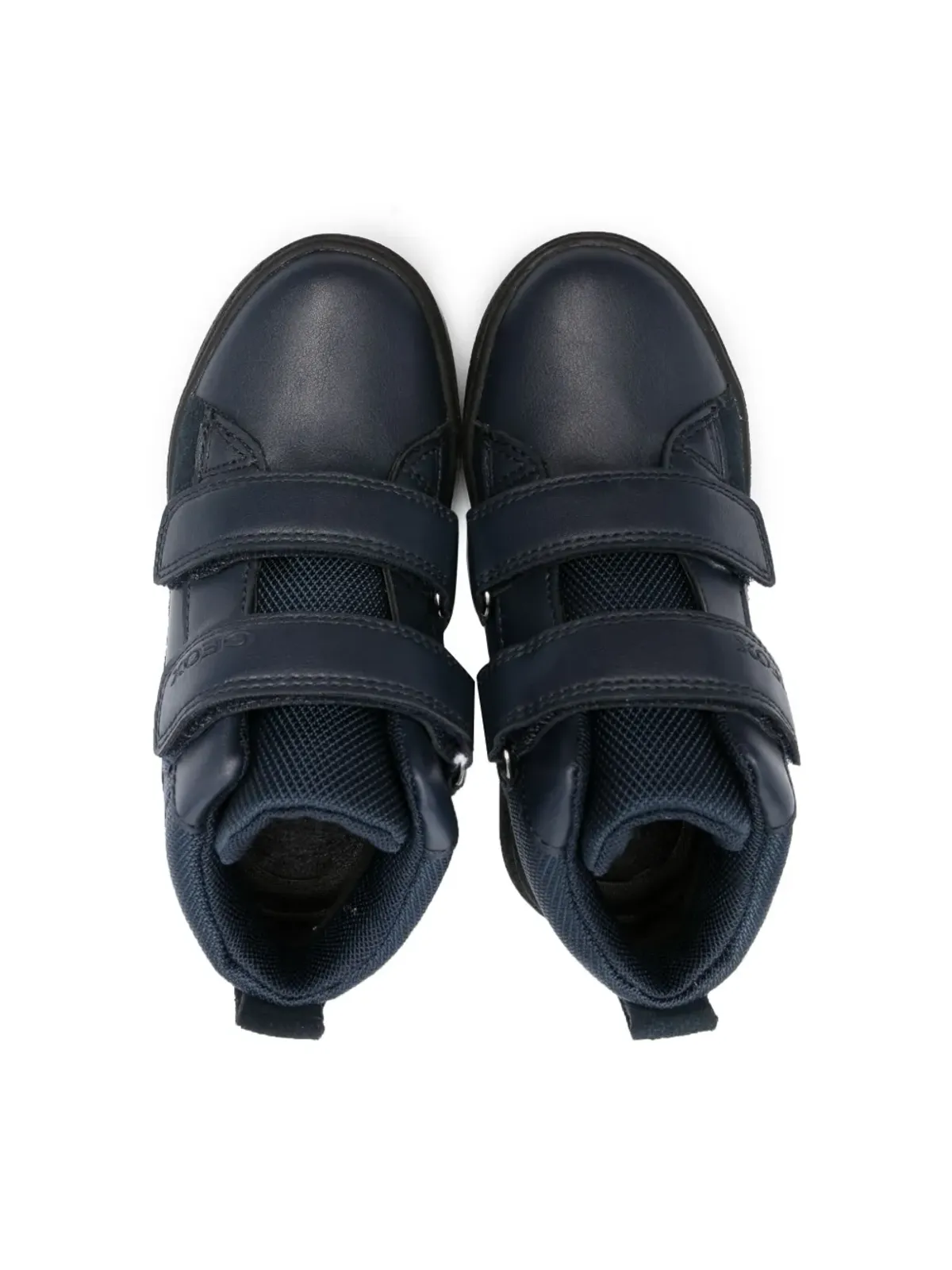 Geox Kids Theleven ABXパネルドスニーカー - Blue - 画像3