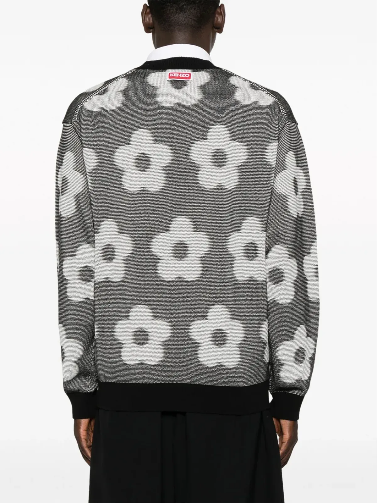 Kenzo Flower Spot コットン スウェットシャツ - Black - 画像4