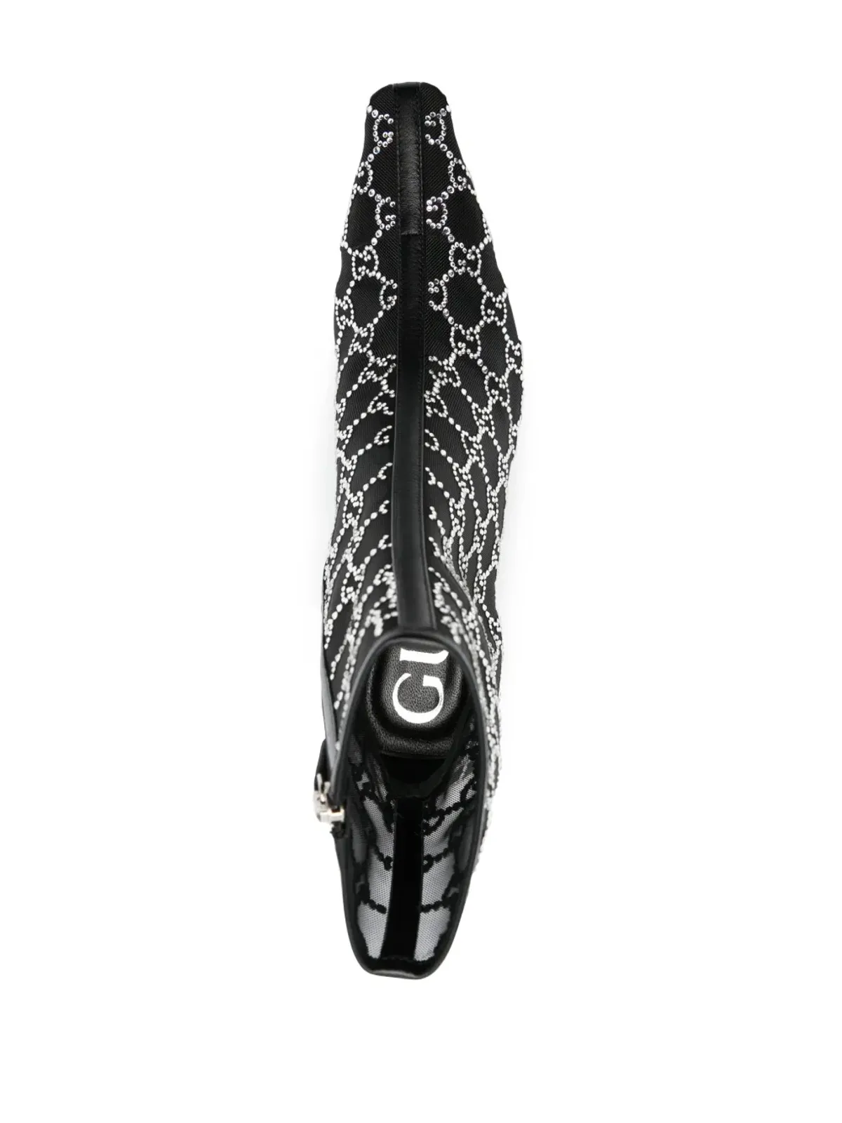 Gucci 85mm GGモチーフ アンクルブーツ ブラック - 画像4