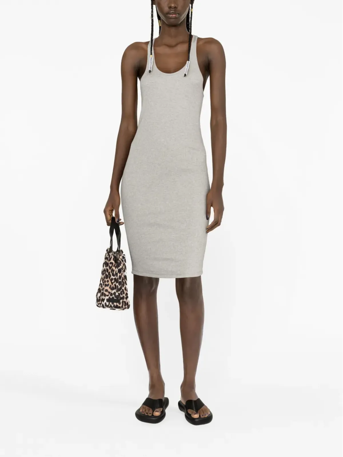 ISABEL MARANT Tory ribbed tank dress - 画像2