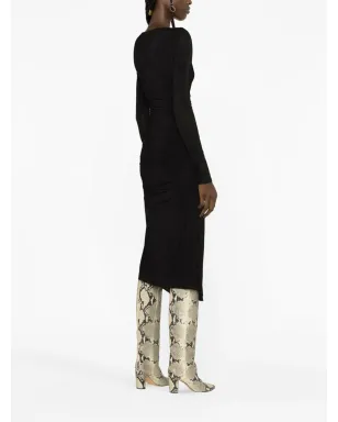 ISABEL MARANT Laly ルーシュジャージードレス - サムネイル3