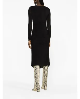ISABEL MARANT Laly ルーシュジャージードレス - サムネイル4