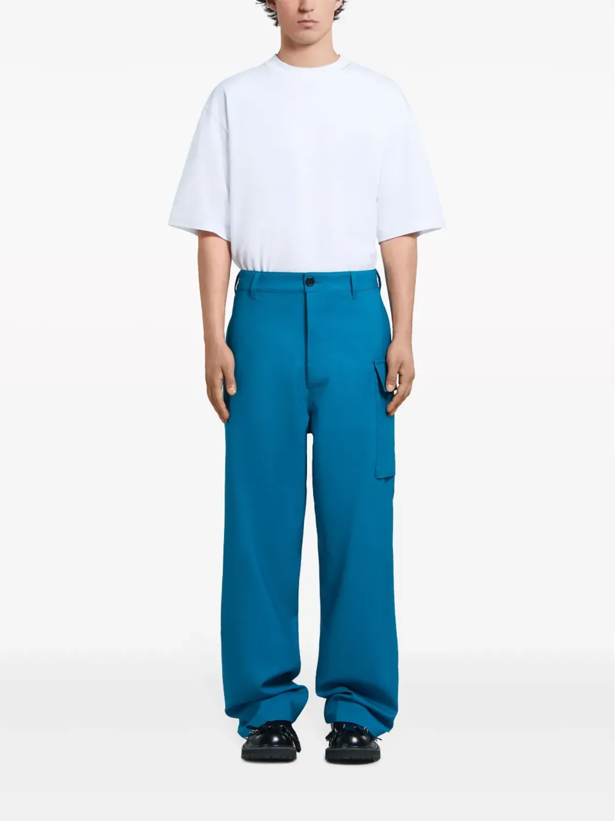 Marni カーゴポケットストレートレッグパンツ - 画像3