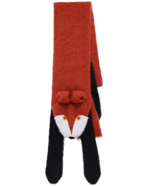Marni キツネモチーフニットスカーフ - サムネイル1