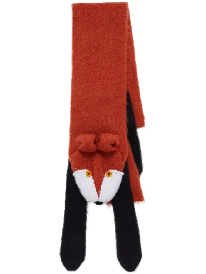 Marni Marni キツネモチーフニットスカーフの商品画像