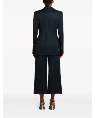 Marni 装飾ステッチ入りクロップドパンツ - サムネイル4