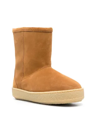 ISABEL MARANT フリーズ スエード アンクルブーツ ブラウン - サムネイル2