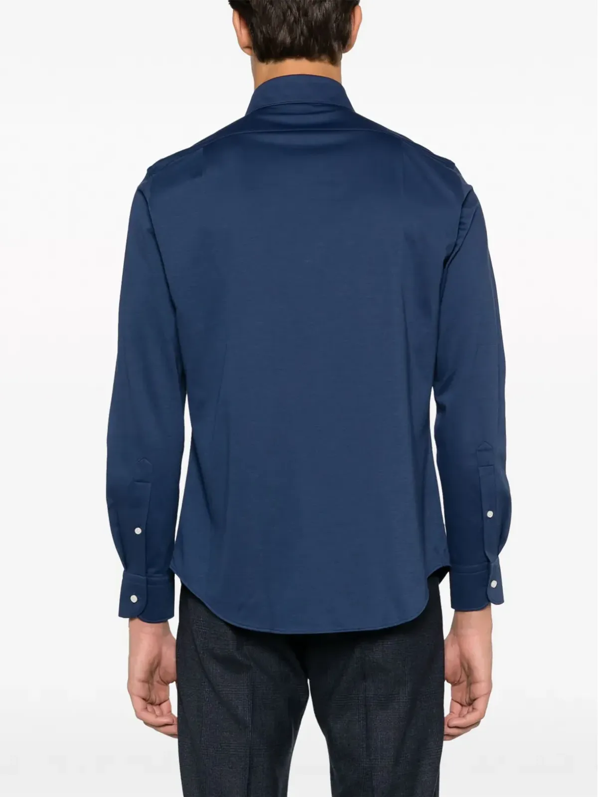 Boggi Milano 長袖ジャージーシャツ - 画像4